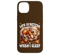 Fall Puppy Autumn Vibes Cozy Season For Golden Retriever Dad Carcasa para iPhone 14 Plus