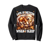 Fall Puppy Autumn Vibes Cozy Season For Golden Retriever Dad Sudadera