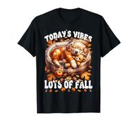 Fall Saying For Puppy Mom and Dad American Golden Retriever Camiseta