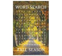Fall Theme Word Search Puzzle Book: Word Searches with Easy to Read Print about Fall, Autumn, Thanksgiving and More | 6x9 inches, 110 Pages | … ... Gifts, Holidays, Birthdays and Brain Exercise