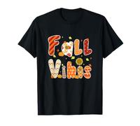Fall Vibes Autumn Design para Hombres y Mujeres, Paseo Tranquilo por el Bosque Camiseta