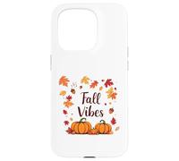 Fall Vibes Beautiful Bumpkins and Cozy Drink Graphic Camiseta Carcasa para iPhone 15 Pro