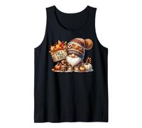 Fall Vibes Graphic For Women Men and Kids Cute Pumpkin Fall Camiseta sin Mangas
