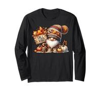 Fall Vibes Graphic For Women Men and Kids Cute Pumpkin Fall Manga Larga