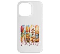 Fall Vibes, Modernas, Vintage, otoñales, Frescas escenas Florales y de árboles Carcasa para iPhone 14 Pro MAX
