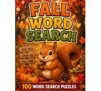 Fall Word Search Puzzle Book: Well-Designed Activity Companion for Adult Readers with Seasonal Autumn Touch and Mindful Breaks