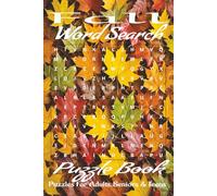 Fall Word Search Puzzle Book: Word Search with Easy to Read Print about Fall, Nature, Autumn and More | 6x9 inches, 110 pages | 50 + Puzzles… Gift for Vacations, Holidays, and Free Time