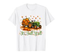 Fall Y’All Pumpkin Truck Autumn Tree Hello Fall Camiseta