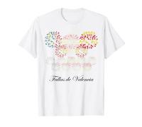 Fallas de Valencia Feuerwerk Pyro Flagge Fallas Valencia Camiseta