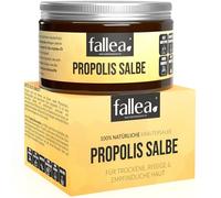 Fallea - Pomada de propóleos en dosis altas para el acné, neurodermatitis | Crema contra el picor, piel seca y agrietada - ungüento para heridas hecho de materias primas 100% naturales | bálsamo de