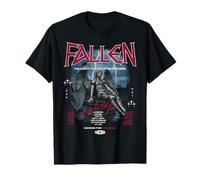 Fallen Angel Vintage Streetwear Urban Hip Hop Metal Rock Y2K Camiseta