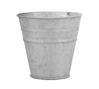 Fallen Fruits OZ50 - Maceta de Zinc (12 cm), Color Gris