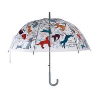Fallen Fruits - Paraguas transparente - Está lloviendo gatos y perros, multicolor, M