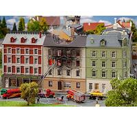 Faller - 1/160 Brandend Huis NUEVO