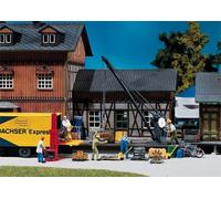 FALLER 120129 Carga Crane Modelo Equipo H0 Escala 26mm Diámetro X 83mm Alto Pod