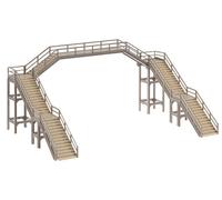 FALLER 120178 Puente Peatonal Sobre 2 Vías 233 X 177 X 83 NUEVO OVP
