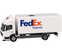 FALLER 161315 - Car System Digital Camión MB Atego FedEx (HERPA) - Pista: H0 - Vehículos para Modelos de ferrocarriles - Escala: 1:87