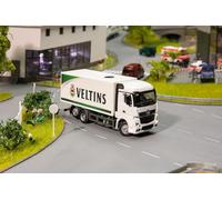 Faller 161320 - Car System Digital Camión MB Actros Streamspace Estructura de maleteros Veltins Bebidas (HERPA) - Calibre H0