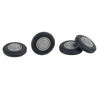 Faller 163120-4 Neumáticos y Llantas para VW Beetle, Gris -
