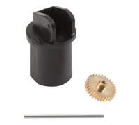 Faller 163501 - Soporte de Motor para Motor de 10 mm de diámetro, Eje de 24 mm, módulo 0,3 Z30, Kit de Modelo, Accesorios, Multicolor