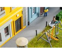 FALLER 170314 - Lámina de asfalto premium para carretera, fina, ancho de vía H0, TT, N