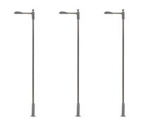 Faller 180102 LED Farolas, Blanco Frío, 3 Pieza Altura 93mm Nuevo Emb.orig 1:87