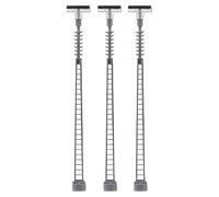 Faller 272118 - Lámpara LED para mástil de Rejilla, luz Blanca cálida, 3 Unidades, Ancho de vía N