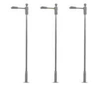 Faller 272122 - Luces LED de Calle, luz Blanca fría, 3 Unidades, Ancho de vía N