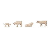 Faller 272800 Mini Sound Effect Cows Figure Set