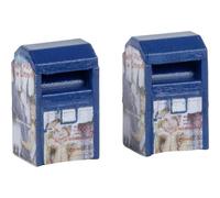 Faller 272927 N 2 stuks oude kledingcontainers, bouwpakket (Importación USA)