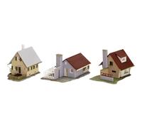 Faller- 3 Einfamilien-Häuschen Maqueta, Multicolor, 13.9 x 3.7 x 22.4 cm (232221)