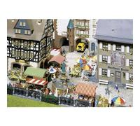 Faller 180582 Market Stands & carts Scenery and Accessories Kit de construcción, Talla única