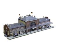 Faller - Estación de tren HO (1:87) - Estación - Madera - Niños - Hobbyistas, constructores de modelos - Unisex - 443x160x130 mm - 2 lbs