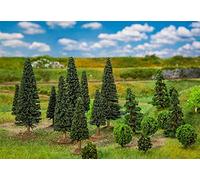 Faller F181540 - Árbol Forestal Mixto, 25 Piezas, no Incluye información