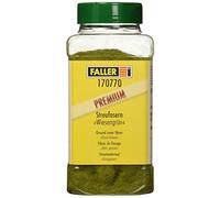 Faller FA 170770 - Fibras Prado Verde Grande Paquete, Accesorios para el diseño de ferrocarril, Modelo, 80 g