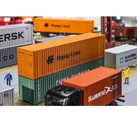 Faller FA 180841-40 Hi-Cube Hapag Lloyd - Contenedor para maquetas de ferrocarril