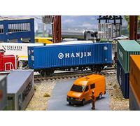 Faller FA 180842 - 40 Hi de Cube Contenedor hanjin, Accesorios para el diseño de ferrocarril, Modelo
