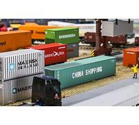 Faller FA 180844 - 40 Container China Shipping, Accesorios para el diseño de ferrocarril, Modelo