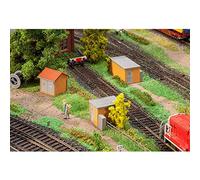 FALLER FA120266 - Juego de 3 Estaciones transformadoras en ladrillo