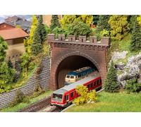 Faller FA120570 2 Tunnelportale, 2-gleisig Modellbausatz, Zube (Importación USA)