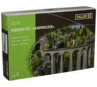 Faller FA222596 Viadukt-Set Landwasser Modellbausatz, verschieden, One Size