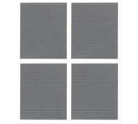 Faller- 4 Geschlossene Wandelemente, Goldbeck Juego de construcción de maquetas, Color Diferentes, S (180880)