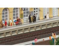 Faller H0 120100 - Plataforma Moderna Para Riel C Kit Nuevo