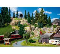 Faller H0 130323 - Teleférico De Material, Incl. Motor, Ep. II Kit Nuevo