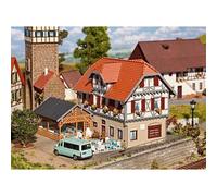 Faller H0 130438 - Casa De Huéspedes Sonne Con Pérgola Kit Nuevo