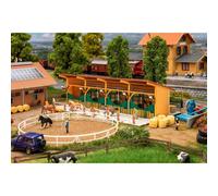 Faller H0 130597 - Establo Con 4 Caballos Kit Nuevo