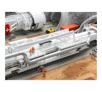 Faller H0 130899 - Remolque Para Gripper-TBM Kit Nuevo