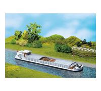 Faller H0 131006 - Barco De Carga Fluvial Con Cabina De Vivienda Nuevo