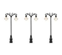 FALLER H0 180115 - Linterna LED,Lámparas Colgantes,Blanco Cálido,3 Pieza Nuevo