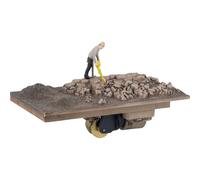 FALLER H0 Trabajador de la construcción con compresor Pintado, de pie